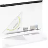 DURABLE ZIP BAG A5 saco de documentos transparente com fecho de correr, pack de 5 248001