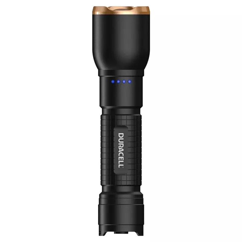 Lanterna Duracell DF1500R preta 1500 lúmenes