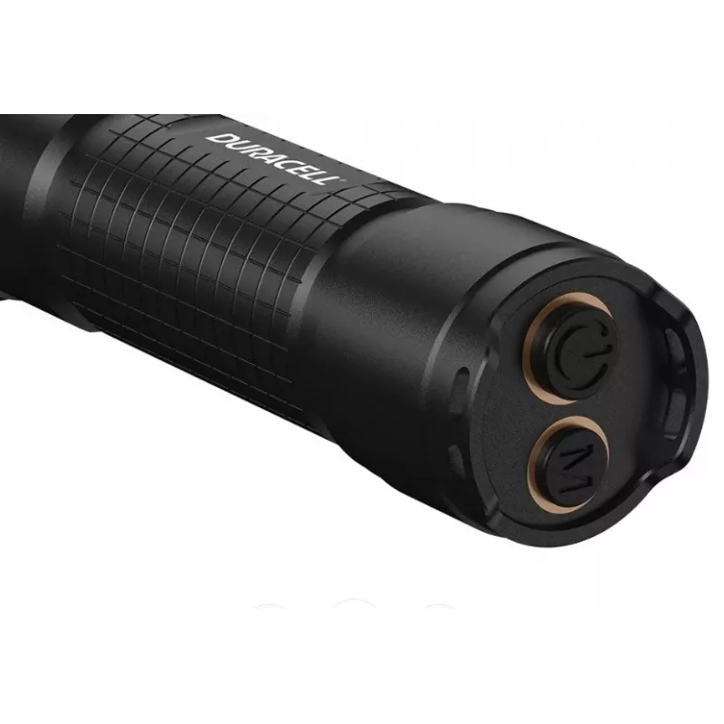 Lanterna Duracell DF1500R preta 1500 lúmenes