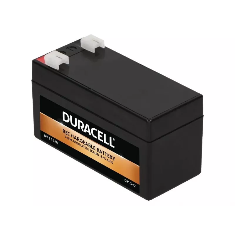 Duracell DR1.3-12 12V 1.3Ah Bateria VRLA – AGM sem manutenção recarregável