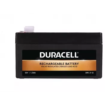 Duracell DR1.3-12 12V 1.3Ah Bateria VRLA – AGM sem manutenção recarregável