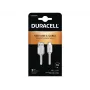 Cabo Duracell USB5031W USB-A para USB-C 1m USB 3.2 Gen 1 5Gbps Branco