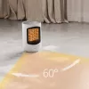 Duux Zone aquecedor cerâmico pessoal DXCH43, 600/900/1500 W, comando, oscilação 80°, branco