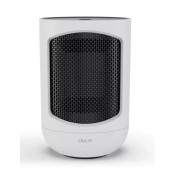 Duux Zone aquecedor cerâmico pessoal DXCH43, 600/900/1500 W, comando, oscilação 80°, branco
