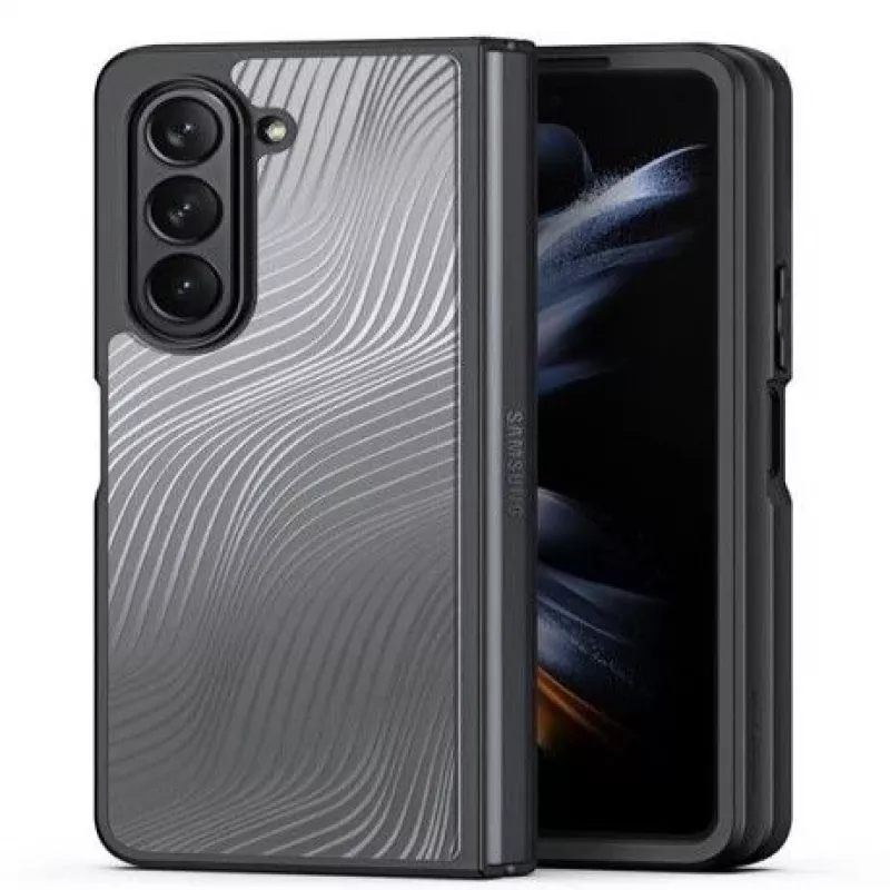 Dux Ducis capa Aimo Mag preta para Samsung Galaxy Z Fold 5