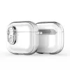 Dux Ducis Capa PC+TPU com gancho PECL Series para Apple AirPods 4 transparente