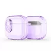 Dux Ducis Capa PC+TPU com gancho da série PECL para Apple AirPods 4 roxa