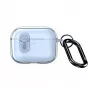 Dux Ducis Apple AirPods Pro 3 capa PECL Series PC+TPU com gancho azul