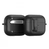 Dux Ducis Apple AirPods Pro 3 capa série PECQ PC+TPU com gancho preta
