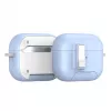 Capa PC+TPU série PECQ Dux Ducis Apple AirPods Pro 3 com gancho Branca Azul