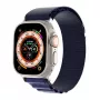Pulseira Dux Ducis Apple Buckle Sport para Apple Watch 42/44/45/46/49MM azul-marinho