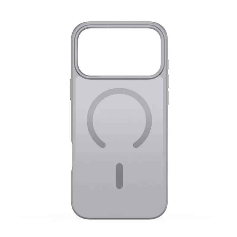 Capa Dux Ducis YIND PC+TPU para Apple iPhone 17 Pro Max com MagSafe cinzenta
