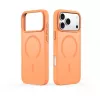 Capa Dux Ducis YIND PC+TPU com MagSafe para Apple iPhone 17 Pro Max laranja
