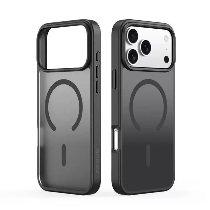 Dux Ducis Apple iPhone 17 Pro capa YIND PC+TPU com MagSafe preto