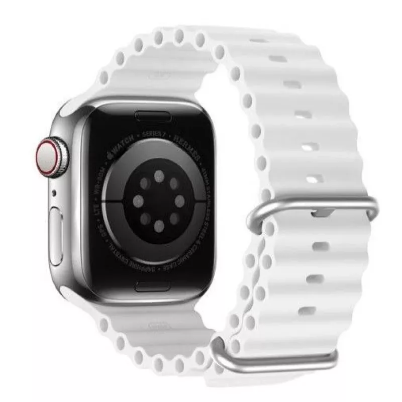 Dux Ducis Pulseira de Silicone para Apple Watch 42/44/45/46/49MM Branco