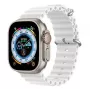Dux Ducis Pulseira de Silicone para Apple Watch 42/44/45/46/49MM Branco