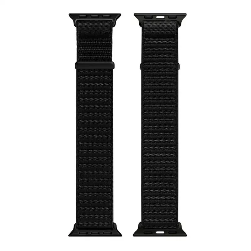 Pulseira YE Nylon Braided Loop Dux Ducis para Apple Watch 38/40/41/42mm preta