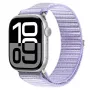 Pulseira em nylon entrelaçado Dux Ducis YE para Apple Watch 42/44/45/46/49mm roxa
