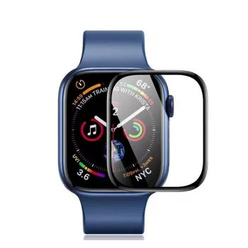 Protetor de ecrã PMMA DUX DUCIS para Apple Watch Series 7/8/9 41 mm, pack de 2, preto