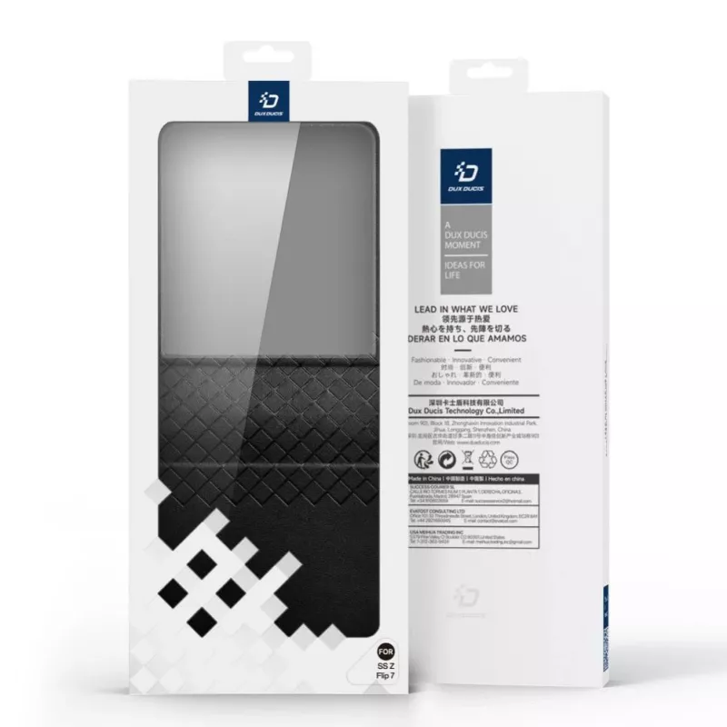 Capa DUX DUCIS Bril para Samsung Galaxy Z Flip7 5G - preto