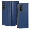 Capa flip carteira Dux Ducis Bril Series para Samsung Galaxy Z Fold4, azul-escuro