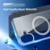 DUX DUCIS Clin Mag Case para iPhone 16, transparente, compatível com MagSafe