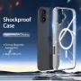 DUX DUCIS Clin Mag Case para iPhone 16, transparente, compatível com MagSafe