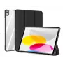 Dux Ducis Copa Case para iPad 10,9 polegadas 2022 (10.ª ger.) Smart Cover Stand preto