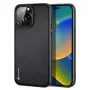 Capa protetora em nylon Dux Ducis Fino Series para Apple iPhone 14 Pro Max - preta