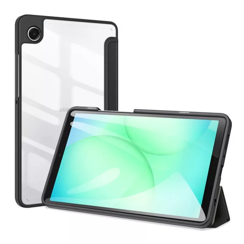 Dux Ducis Galaxy Tab A9 / A11 capa Toby com suporte flip preta