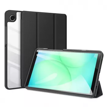 Dux Ducis Galaxy Tab A9 / A11 capa Toby com suporte flip preta