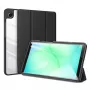 Dux Ducis Galaxy Tab A9 / A11 capa Toby com suporte flip preta