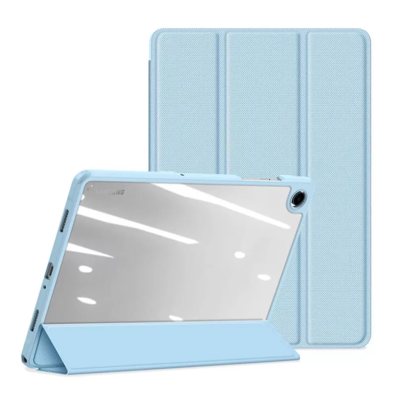 Capa Dux Ducis Toby com suporte de aba para Galaxy Tab A9 Plus / A11 Plus azul