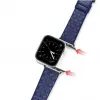 Dux Ducis Bracelete de couro verdadeiro para Apple Watch 38/40/41mm - Azul
