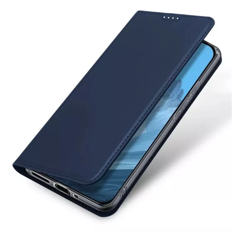 Capa tipo livro Dux Ducis com suporte para cartões para Google Pixel 9 Pro XL Azul
