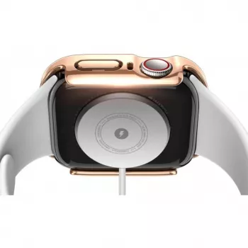 Dux Ducis Capa Hamo para Apple Watch Series 7/8/9 (PC) 45mm rosa dourado