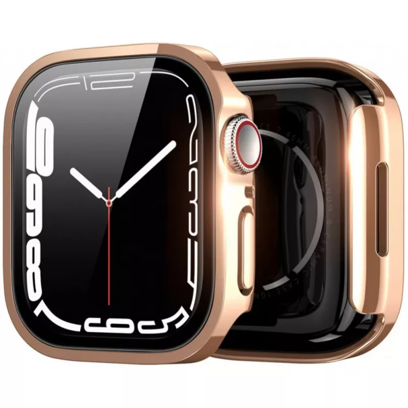 Dux Ducis Hamo Apple Watch Series 7/8/9 capa (PC) 45mm Rose Gold