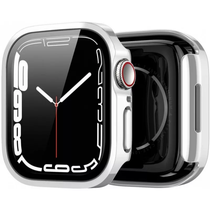 Dux Ducis Hamo Apple Watch Series 7/8/9 Case (PC) 45mm prateado