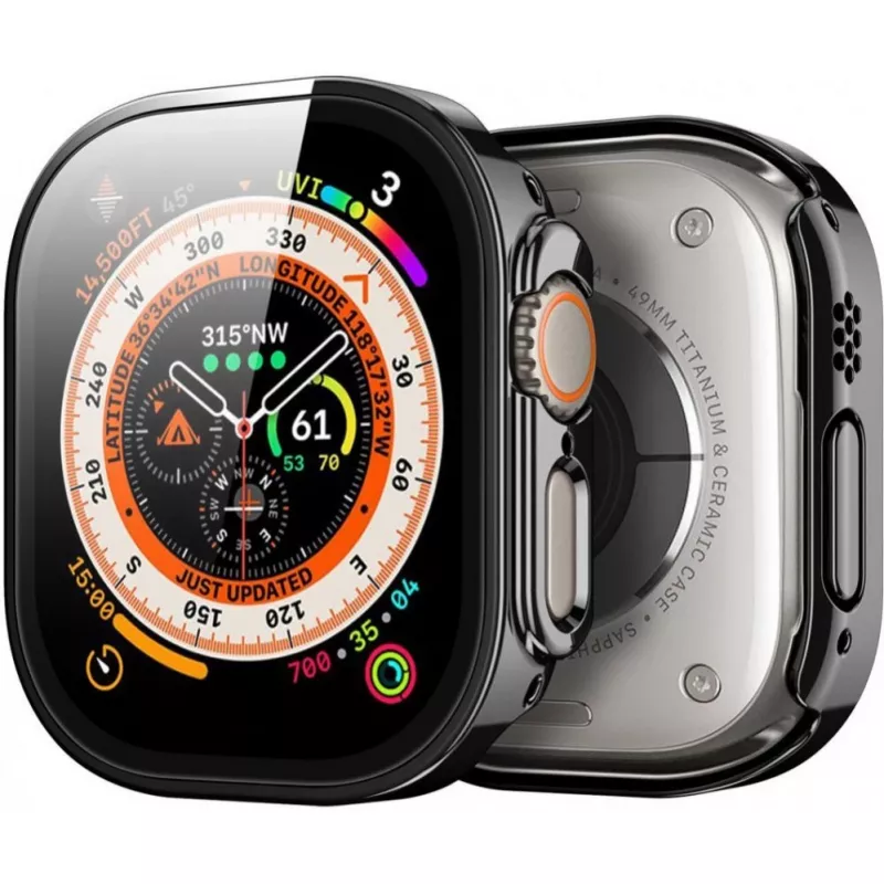Dux Ducis Hamo Capa para Apple Watch Ultra 1/2 (PC) 49 mm Preto