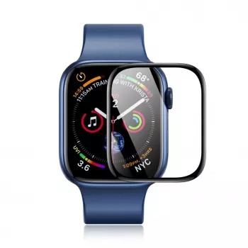 Película protetora de ecrã Dux Ducis LCD PMMA com moldura para Apple Watch 10 46 mm preta