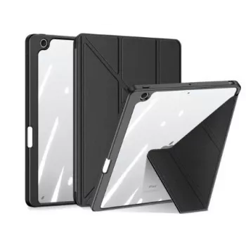 Dux Ducis Magi capa para iPad 10.9 2022 (10.ª geração) com suporte para caneta, smart cover com suporte, preta