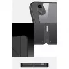 Dux Ducis Magi Case para iPad mini 6 (2021) Smart Cover com suporte e suporte para Apple Pencil - Preto