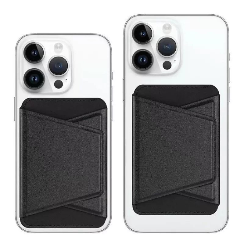 Capa com carteira e suporte magnética em pele PU Dux Ducis para Apple iPhone 13 Pro Max - preto