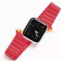 Dux Ducis bracelete magnética para Apple Watch 7/6/5/4/3/2/SE (41/40/38mm) banda magnética vermelha