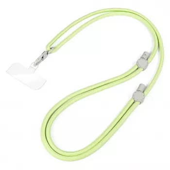 Correia para telemóvel cruzada DUX DUCIS Plaz verde/amarelo