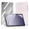 Dux Ducis Samsung Galaxy Tab A9 Plus Capa TPU+PC+Pele Transparente Rosa Claro