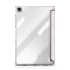 Dux Ducis Samsung Galaxy Tab A9 Plus Capa TPU+PC+Pele Transparente Rosa Claro