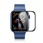 Dux Ducis Película de proteção de ecrã LCD PMMA com moldura para Apple Watch 10 42 mm preta