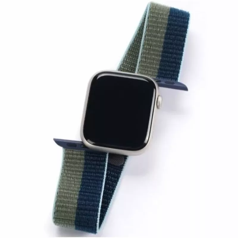 Pulseira de silicone Dux Ducis para Apple Watch 38/40/41mm Série 8/7/6/5/4/3/2/SE - azul