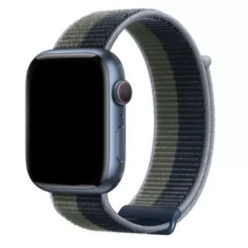 Pulseira de silicone Dux Ducis para Apple Watch 38/40/41mm Série 8/7/6/5/4/3/2/SE - azul